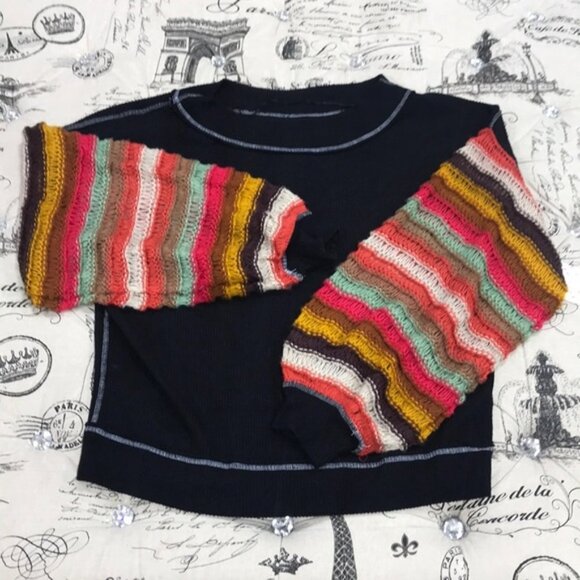 Free People Cha Cha Brushed Knit Pullover - Picture 3 of 10